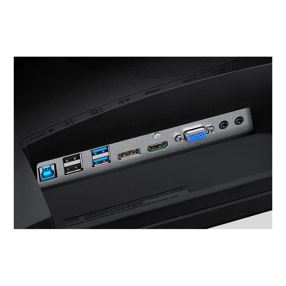 Samsung27-Inch FHD Business Monitor with bezeless Design, IPS Panel, completeconnectivity with Multiple Ports, HAS Stand, VESA Compatibility, Eye savermode, eco-Saving Technology (LS27R650FDWXXL)