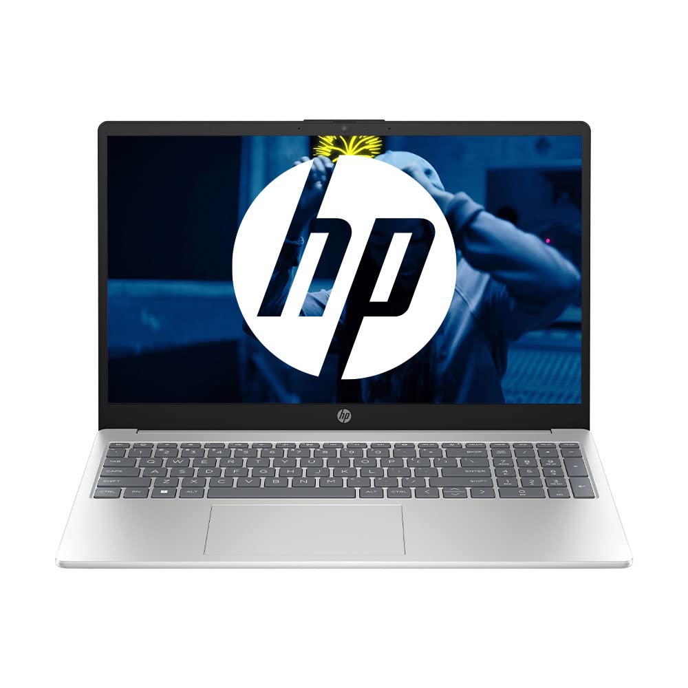 (Refurbished) HP Laptop 15, AMD Ryzen 5 7520U, 15.6-inch (39.6 cm), FHD, 8GB LPDDR5, 512GB SSD, Thin & Light, AMD Radeon Graphics, Backlit KB, Dual Speakers (Win 11, MSO 2021, Silver, 1.59 kg), fc0028AU