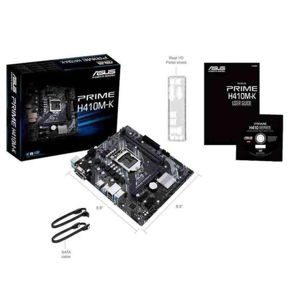GIGABYTE H410M K Motherboard | Intel H410 | Micro ATX | DDR4 | PCIe 3.0 | HDMI | USB 3.2 | Compact and Durable
