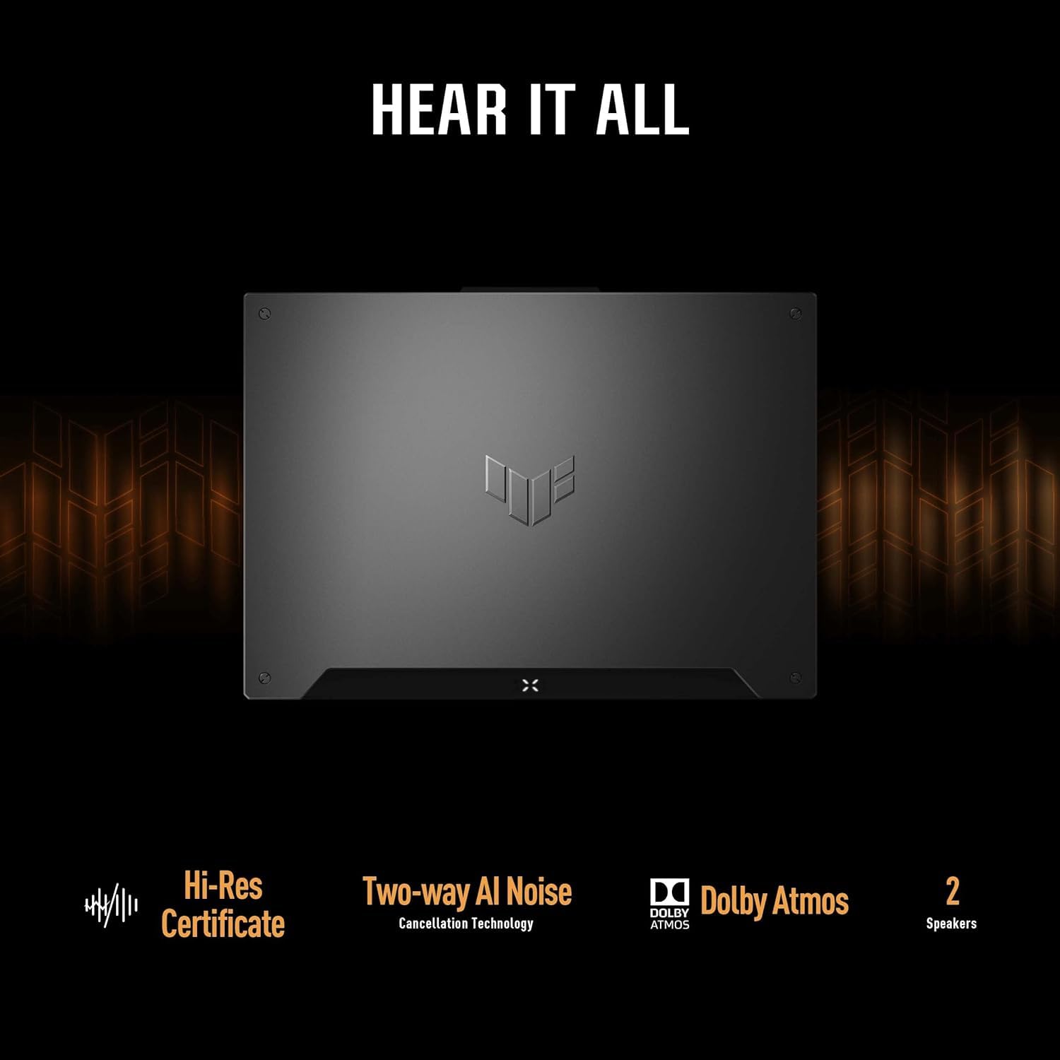 ASUS TUF Gaming F15 12th Gen, Intel Core i7-12700H Gaming Laptop(NVIDIA RTX 3050-4GB/95W TGP/16GB RAM/512GB SSD/FHD/15.6"/144Hz/RGB KB/90WHr/Windows 11//Jaeger Gray/2.20 Kg) FX577ZC-HN193W