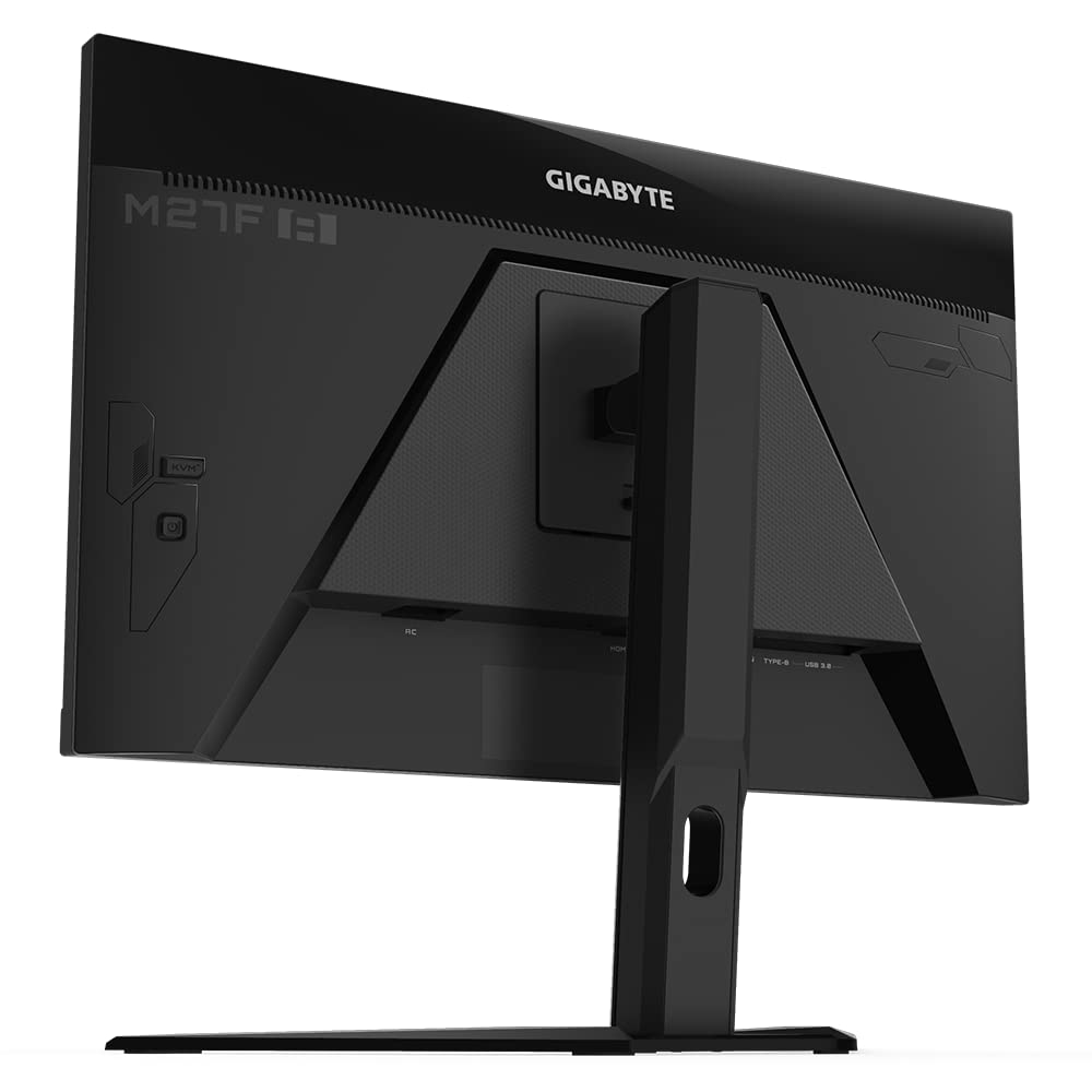 GIGABYTE M27F A 27 Inch, 165Hz Fhd, Kvm Gaming -Monitor, 1920X1080 IPS Display, 1Ms (Gtg) Response Time, 99% Srgb, Black