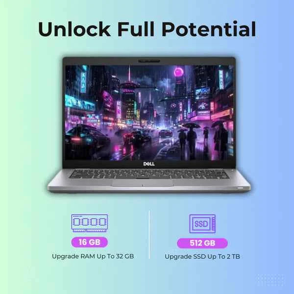 REFURBISHED Dell Latitude E5410 Laptop | Core i5 10th Gen | 16GB RAM | 512GB SSD | 14" Grey | 2.6Kg | Windows Pro | 3 Year Warranty | With EB Bag