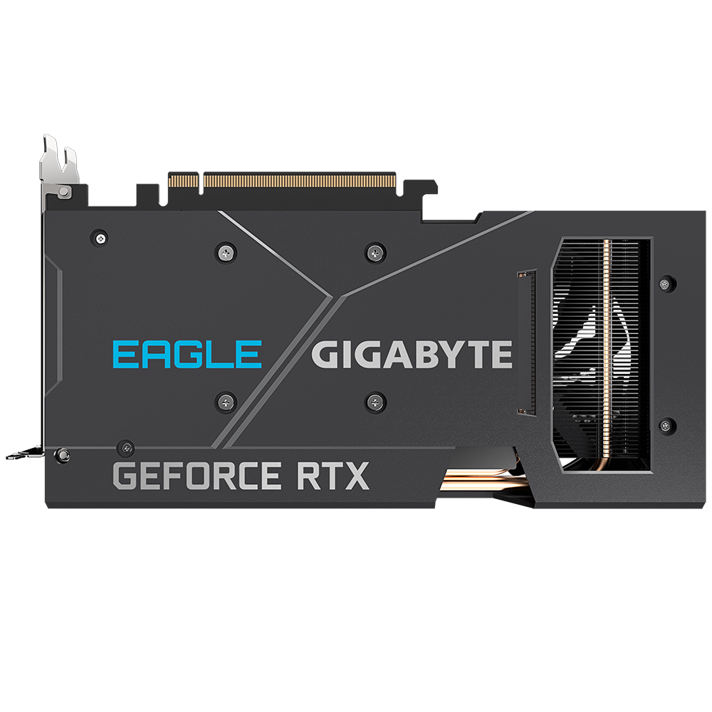GIGABYTE GeForce RTX 3060 Eagle OC 12G (REV2.0) Graphics Card with 2X WINDFORCE Fans, 12 GB 192-bit GDDR6, GV-N3060EAGLE OC-12GD REV2.0 Video Card, pci_e_x16 - Zapnet.in