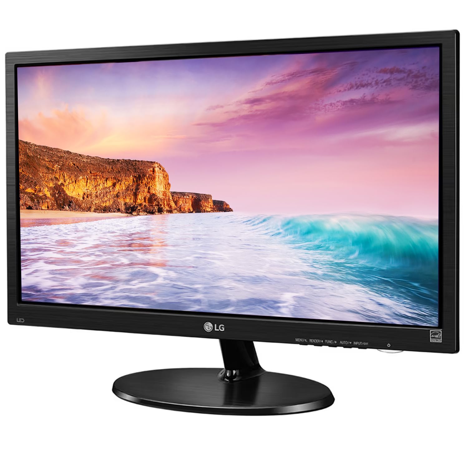 LG 20M39A (19.5 Inch, 49 Cm) HD LCD Monitor (1366 X 768 Pixels) with TN Panel, VGA Port, Wall Mount, Onscreen Control, Reader Mode, Flicker Safe - Zapnet.in