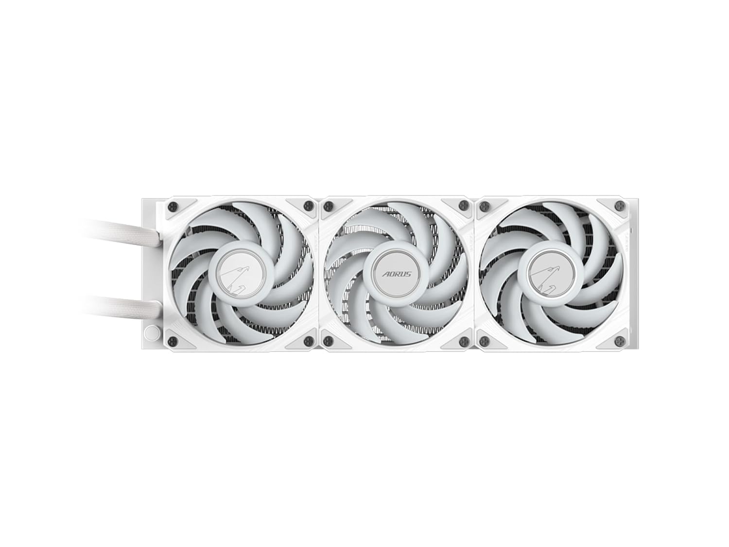 AORUS WATERFORCE II 360 ICE Liquid CPU Cooler, 360mm Radiator with 3x120mm Low Noise ARGB Fans, Compatible with Intel LGA1851, LGA1700, and AMD AM5 (GP-AORUS WATERFORCE II 360 ICE)