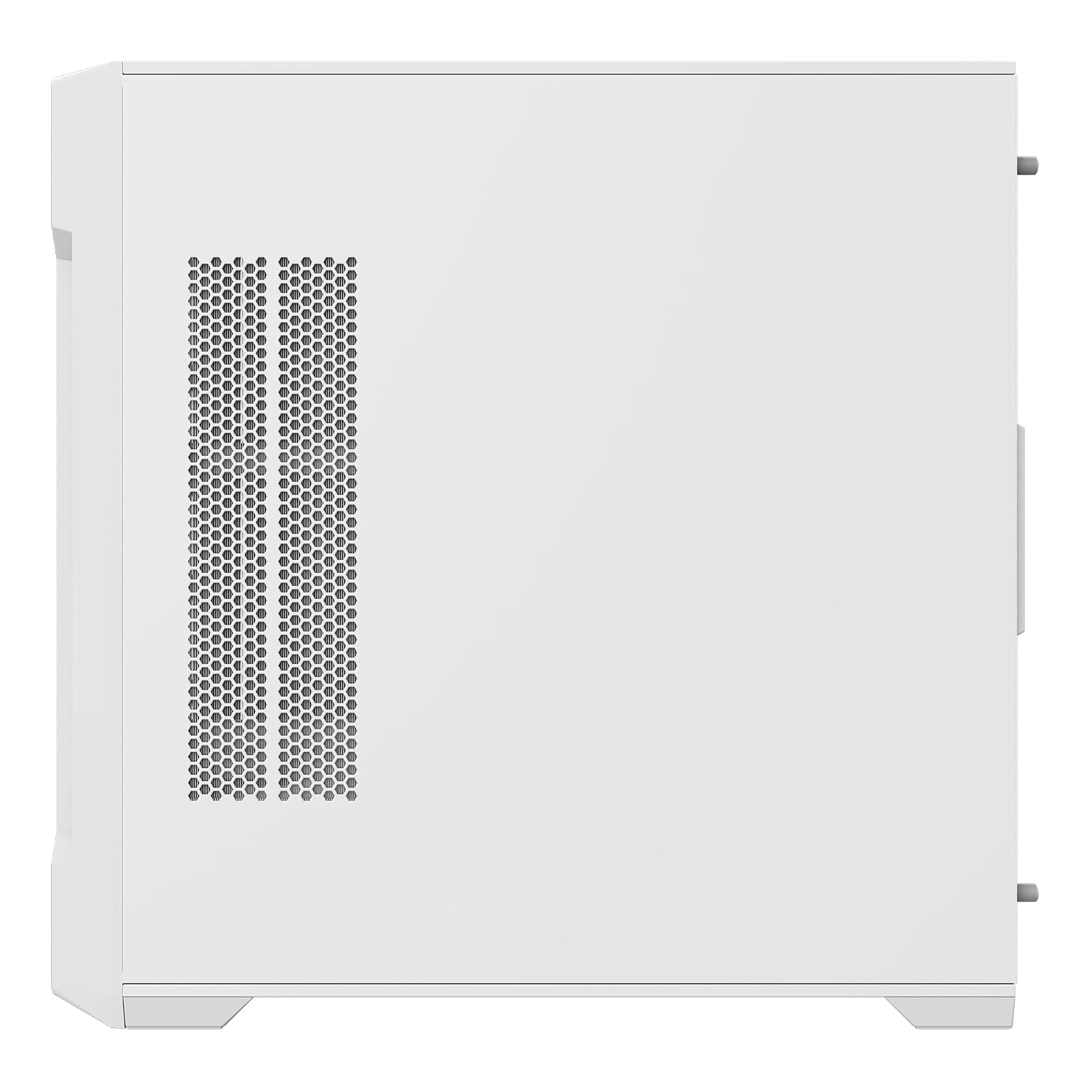 GIGABYTE C102 Glass ICE - White Mid Tower PC Gaming Case, Tempered Glass, PSU Shroud, 2X 120mm Fans (GB-C102GI)