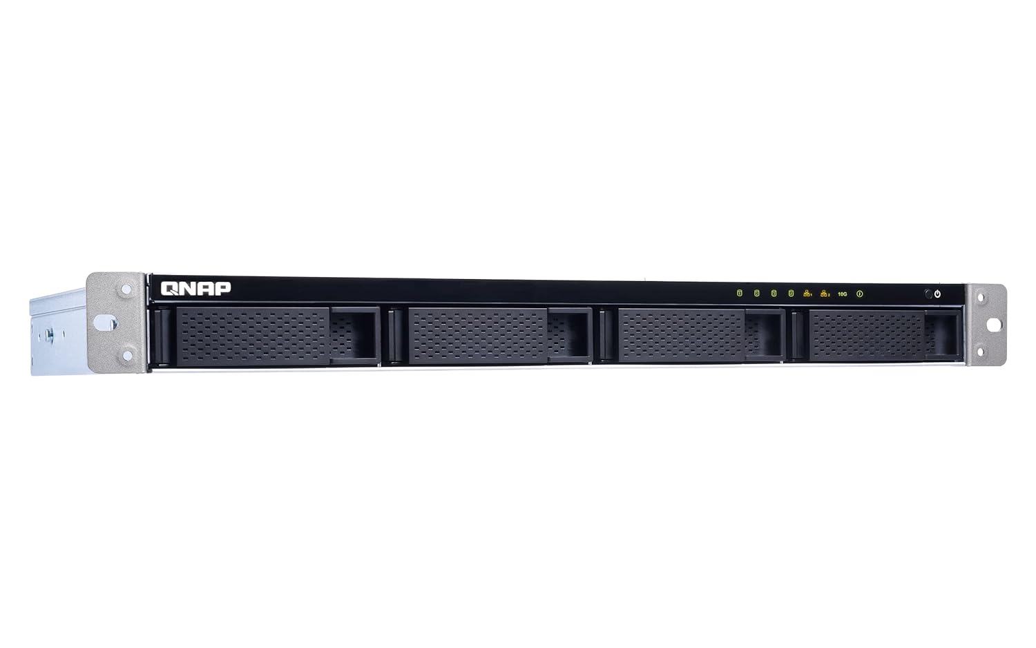 QNAP TS-431XeU-2G 4-Bay 1U Short-Depth Rackmount NAS with 10Gbe SFP+ Port 24TB Bundle with 4X 6TB Seagate IronWolf