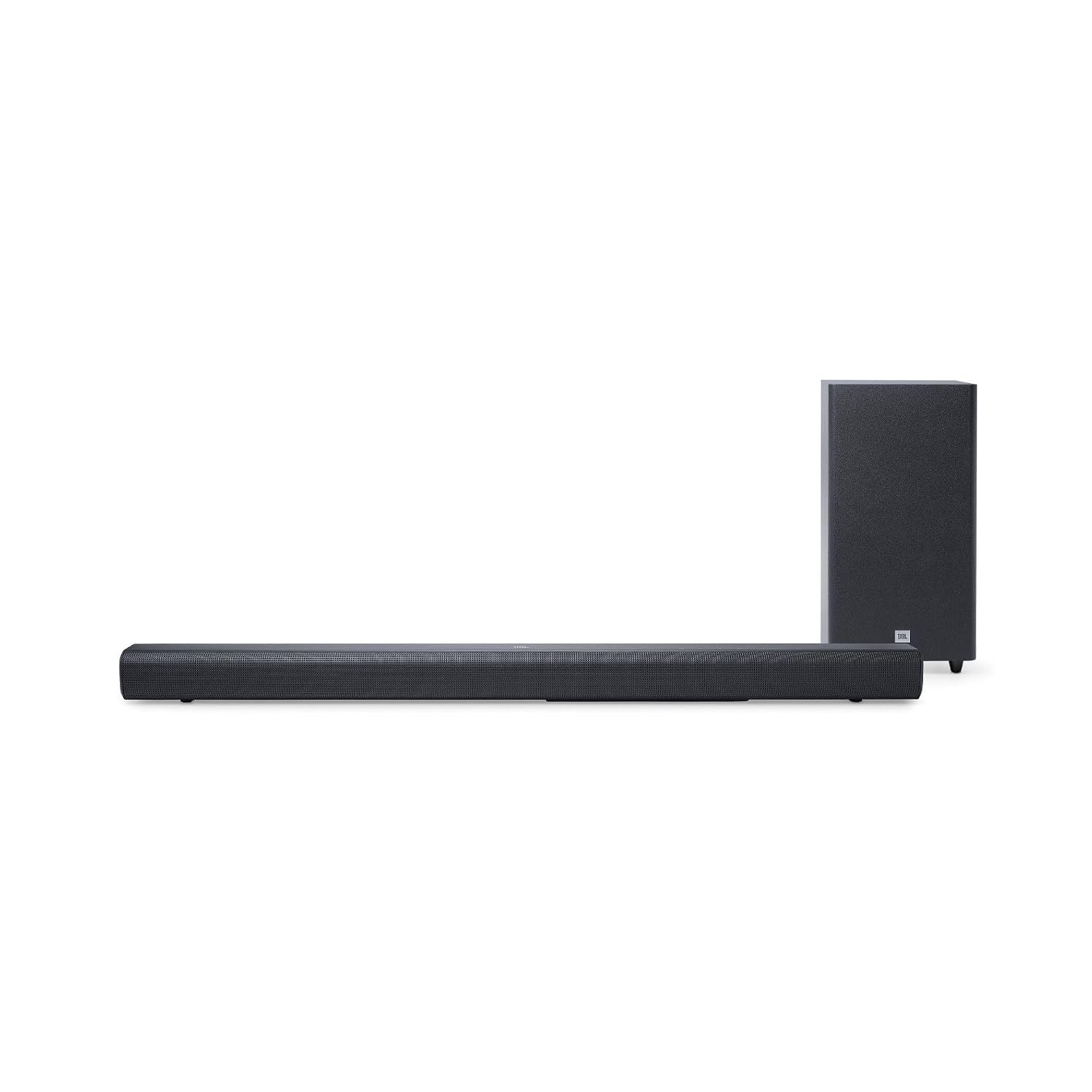 JBL Cinema SB580 Sound Bar and Subwoofer 3.1 Bluetooth, 440W Power, Dolby Atmos, with HDMI, HDMI eARC - Black