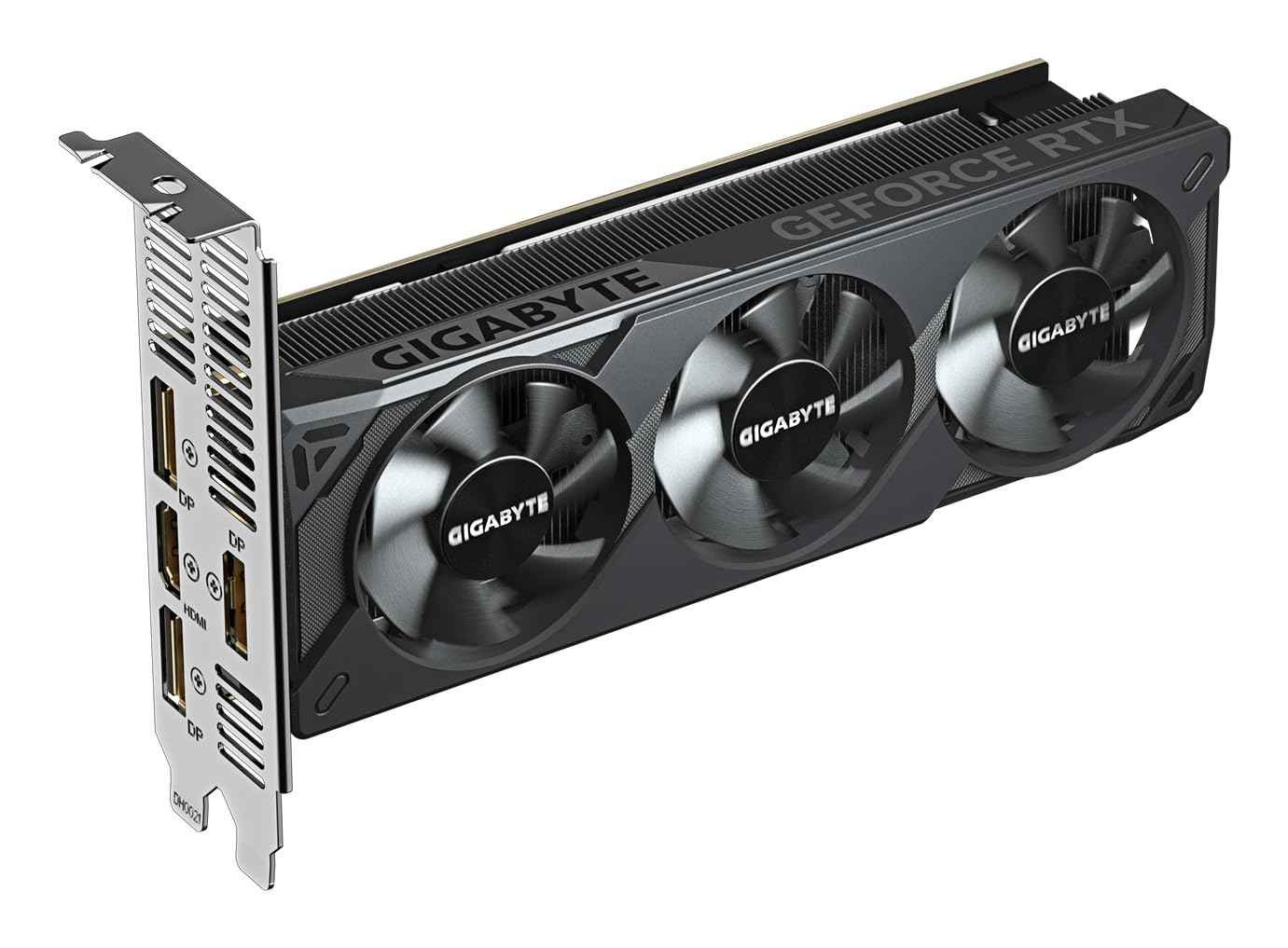 Gigabyte GeForce RTX 5060 OC Low Profile 8G Graphics Card - 8GB GDDR7, 128bit, PCI-E 5.0, 2512 MHz Core Clock, 3 x DisplayPort, 1 x HDMI, GV-N5060OC-8GL