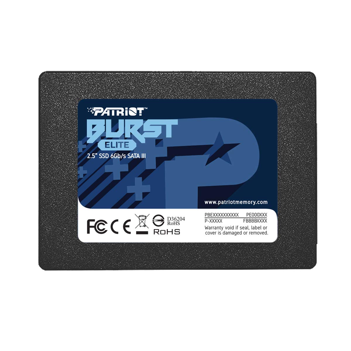 Patriot Memory Burst Elite SATA 3 240GB SSD 2.5 Inch Solid State Drive PBE240GS25SSDR