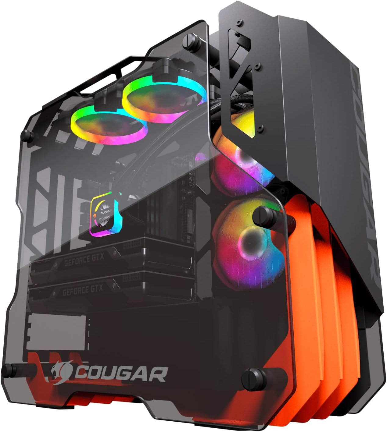 Blazer Essence CGR-5LMHO ATX Case with Aluminum Body and Tempered Glass Panels - Zapnet.in