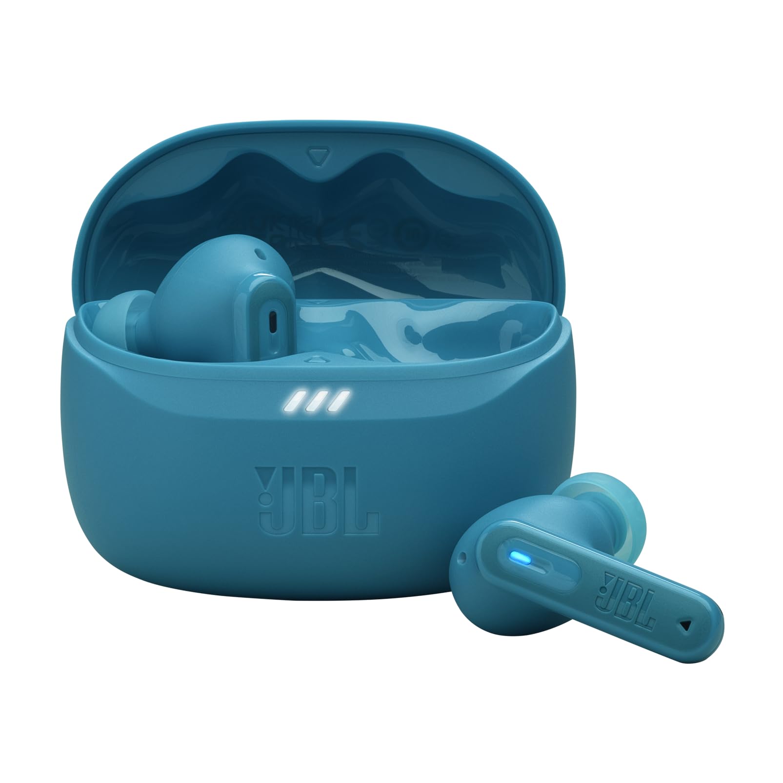 JBL Tune Beam 2 TWS, ANC Earbuds, 48Hr Playtime,Dual Connect, Ambient Aware, Relax Mode, Customized EQ with Headphones App, 6 Mics for Clear Calls, Spatial Sound, Personi-Fi 3.0 (Black)