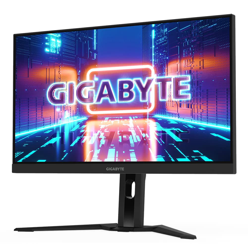 GIGABYTE M27F A 27 Inch, 165Hz Fhd, Kvm Gaming -Monitor, 1920X1080 IPS Display, 1Ms (Gtg) Response Time, 99% Srgb, Black