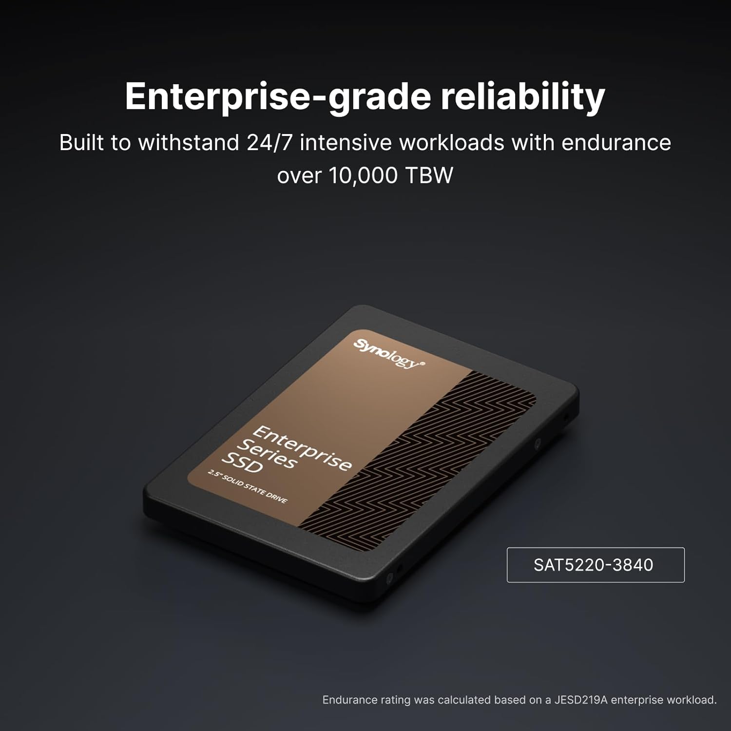 Synology SAT5220 Enterprise 2.5" SATA SSD 3840GB (SAT5220-3840G)