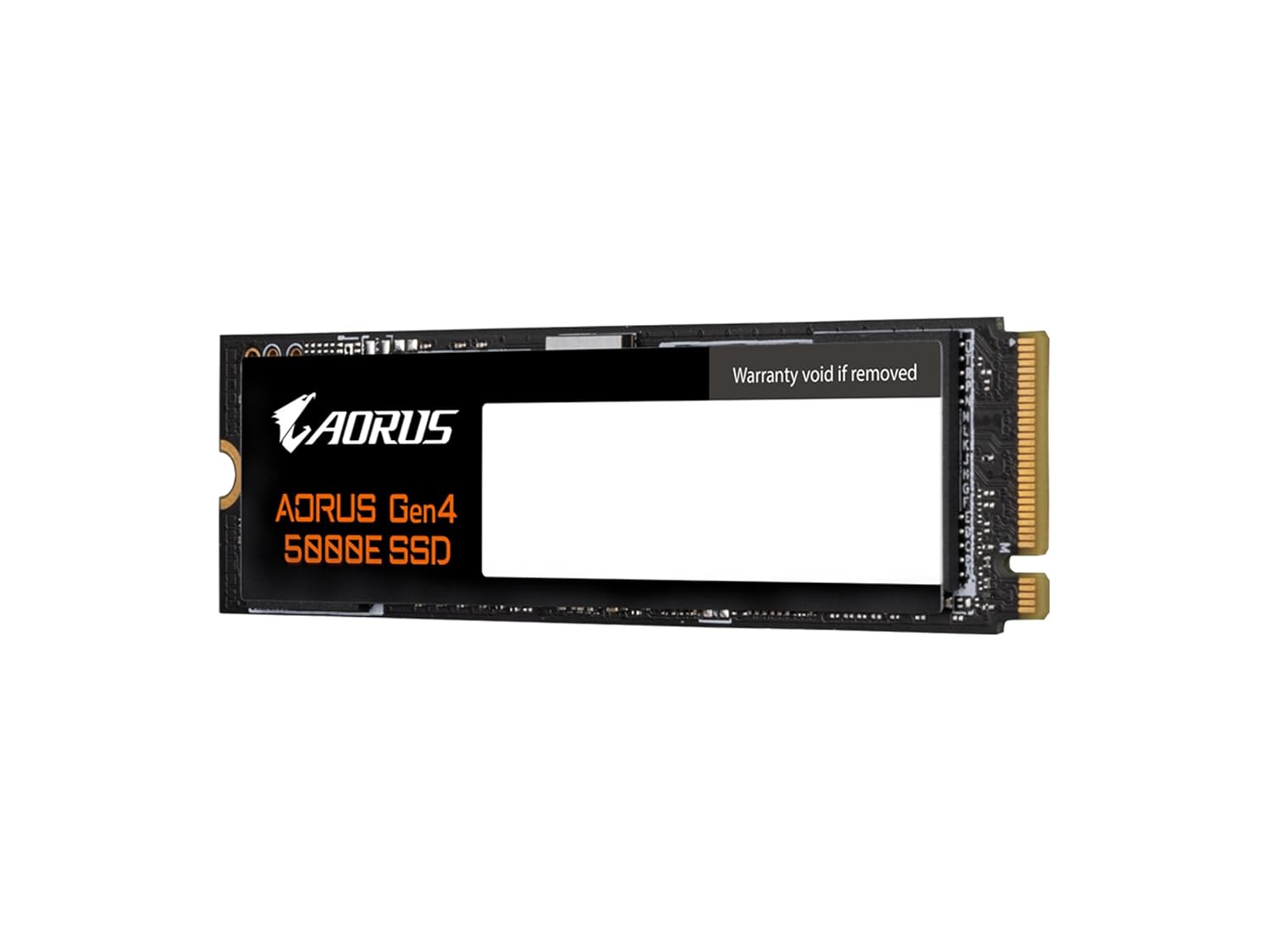 GIGABYTE AORUS Gen4 5000E SSD 2TB PCIe 4.0 NVMe M.2 Internal Solid State Hard Drive with Read Speed Up to 6500MB/s, Write Speed Up to 6000MB/s, AG450E2TB-G