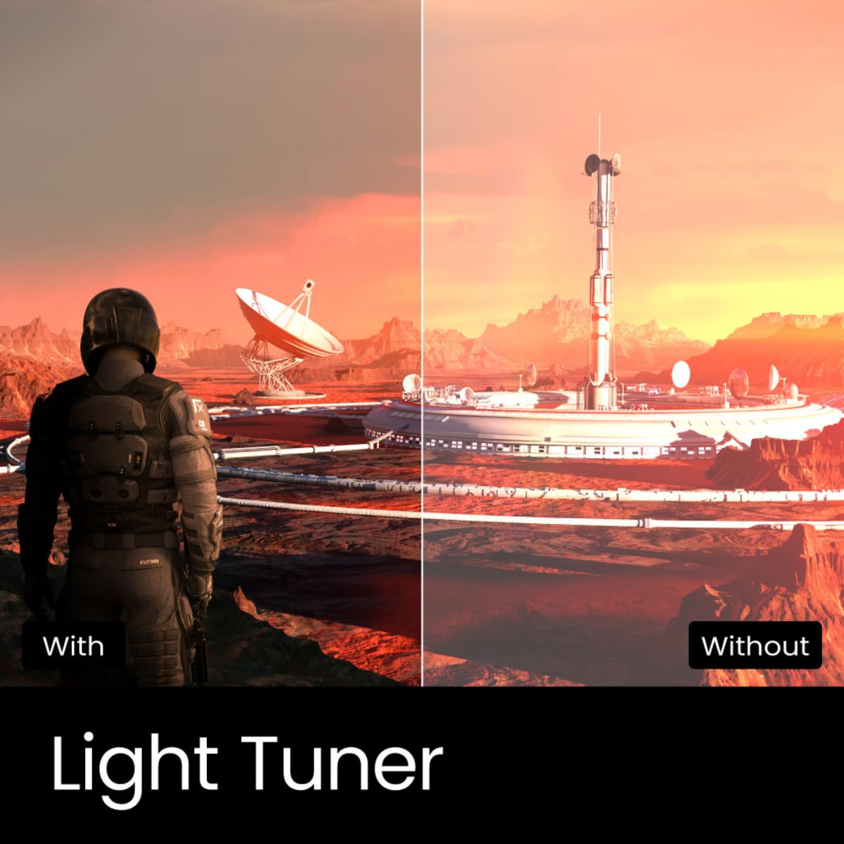 BenQ MOBIUZ EX270QM 27" QHD 240Hz 1ms MPRT IPS Gaming Monitor| |PS5 Compatible| 98% P3| FreeSync Premium Pro| VESA DisplayHDR600| treVolo Speakers (2.5W x 2)| HDMI 2.1| DP| USB 3.0Hub (Metallic Grey)