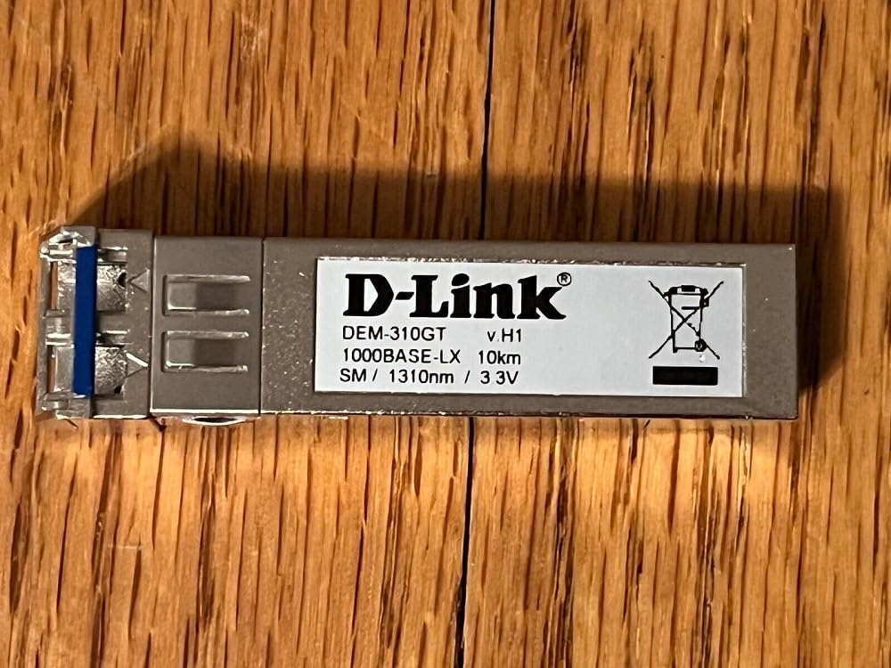 D-Link DEM-310GT 1000BASE-LX Mini-GBIC Gigabit Ethernet Module