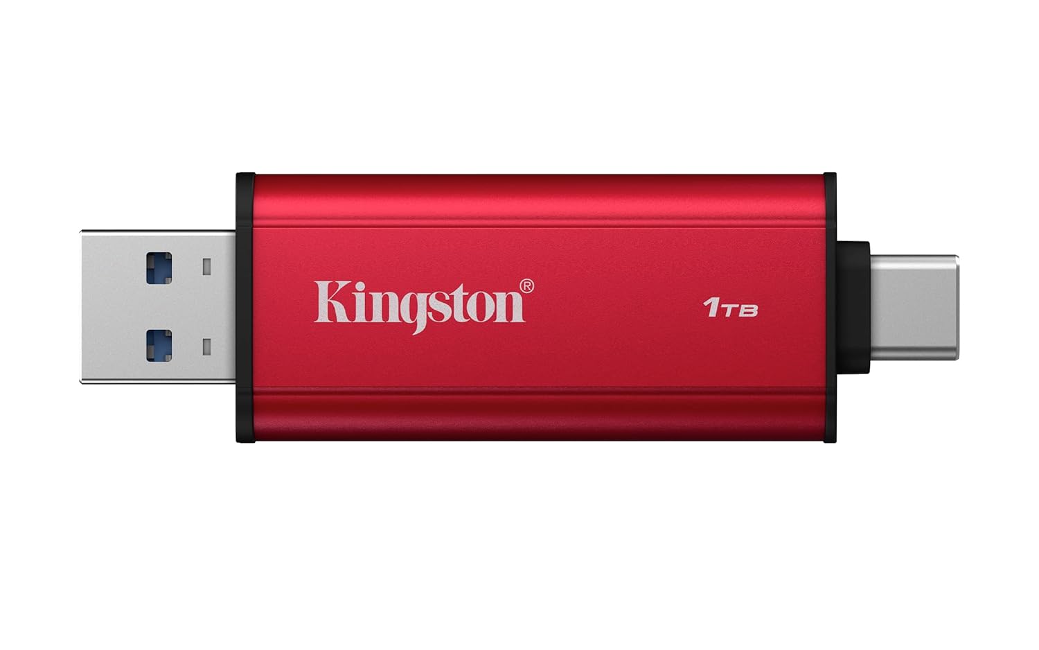 Kingston 1TB Dual USB-A/C Portable SSD | Up to 1050MB/s | USB 3.2 Gen 2 | SPSD/1TB