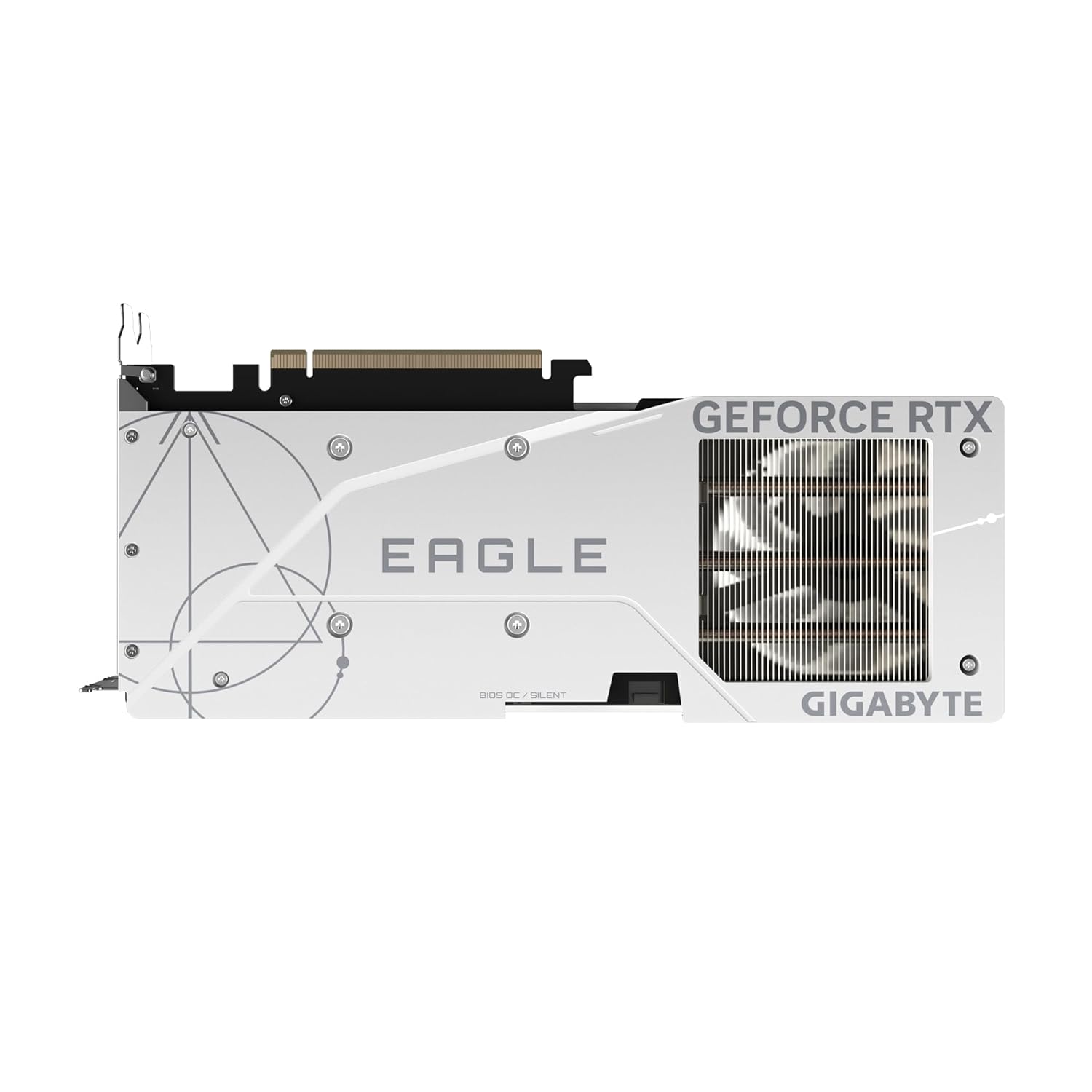 Gigabyte GeForce RTX 4060 Ti EAGLE OC ICE 8G Graphics Card - 8GB GDDR6, 128bit, PCI-E 4.0, 2550MHz Core Clock, 2 x DisplayPort 1.4a, 2 x HDMI 2.1a, NVIDIA DLSS 3, GV-N406TEAGLEOC ICE-8GD