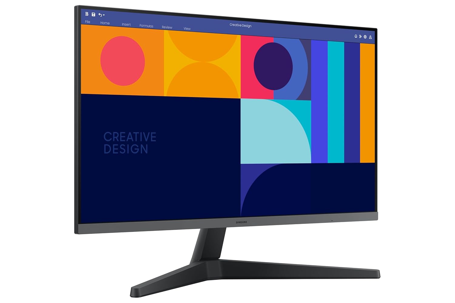 Samsung 27-inch (68.59cm) FHD, IPS, 100 Hz, 1920 x 1080 Flat Monitor, Bezel Less Design, AMD FreeSync, Flicker Free, HDMI, Display Port (LS27C330GAWXXL, Black)