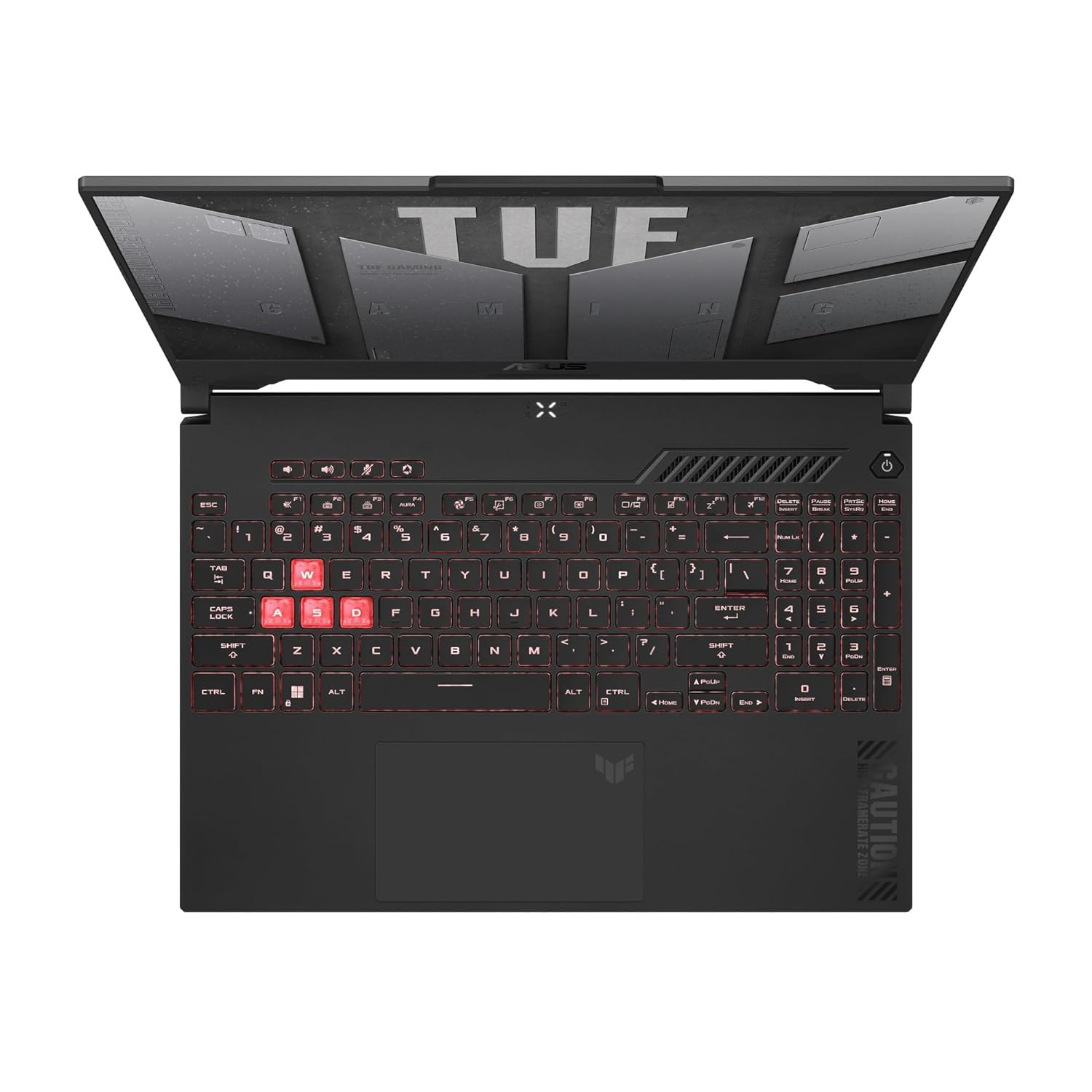 ASUS TUF Gaming F15 12th Gen, Intel Core i7-12700H Gaming Laptop(NVIDIA RTX 3050-4GB/95W TGP/16GB RAM/512GB SSD/FHD/15.6"/144Hz/RGB KB/90WHr/Windows 11//Jaeger Gray/2.20 Kg) FX577ZC-HN193W