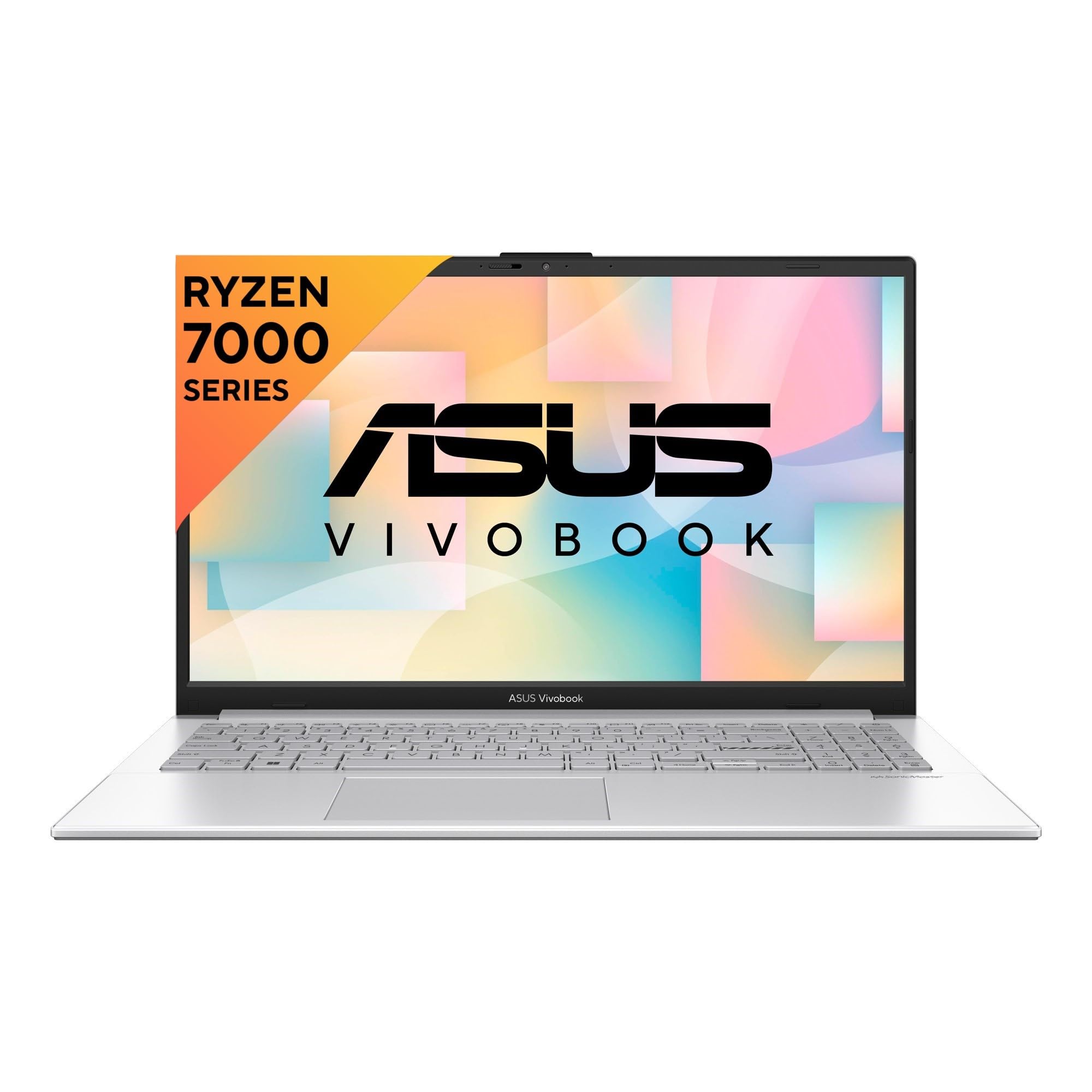 ASUS Vivobook Go 15 (2023), AMD Ryzen 3 7320U, 15.6-inch (39.62 cm) FHD, Thin & Light Laptop (8GB/512GB SSD/Windows 11/Office 2021/Alexa Built-in/Cool Silver/1.63 kg), E1504FA-NJ321WS