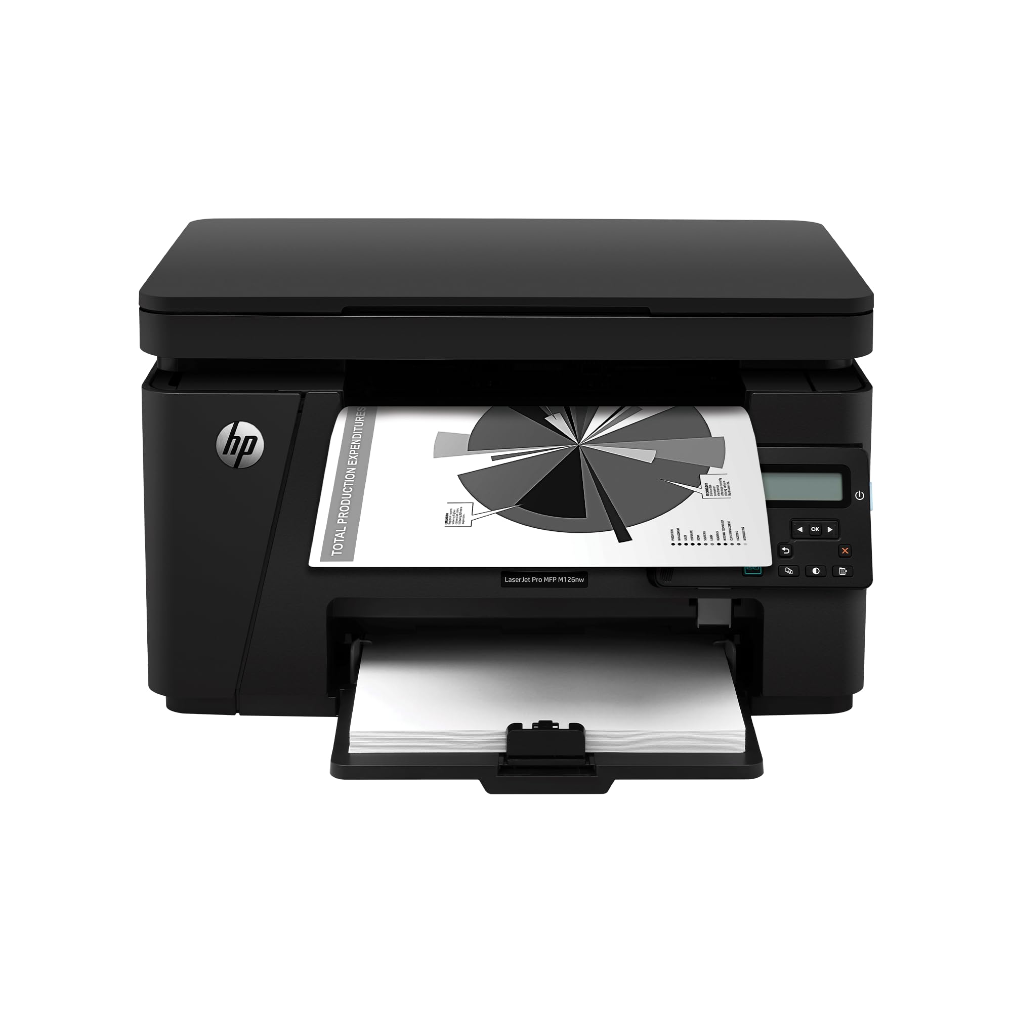 HP Laserjet M126a B&W Monochrome Printer for Office: 3-in-1 Print, Copy, Scan, Compact, Durable, Black