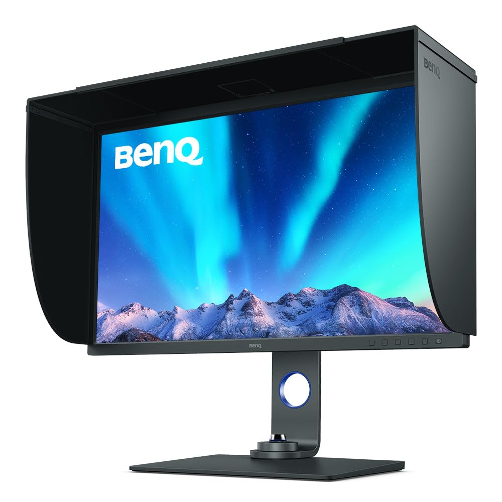 BenQ SW321C 32” PhotoVue Photographer Monitor | 4K, IPS | Screen-to-Print Consistency| 99% AdobeRGB, 100% sRGB/Rec. 709, 95% DCI-P3/Display P3 | Hardware Calibration, Uniformity, Video-editing support