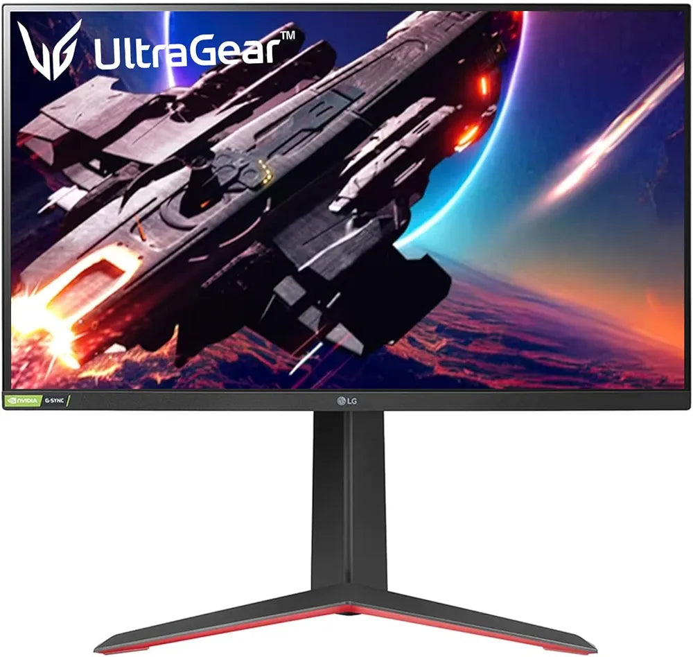 LG Ultragear QHD Nano IPS 165 Hz, 180 Hz 1ms, Nvidia G-Sync Compatible, FreeSync Premium, VESA Display HDR 400, HDMI, Gaming Monitor 27GP850 2560 x 1440 Pixels, Black