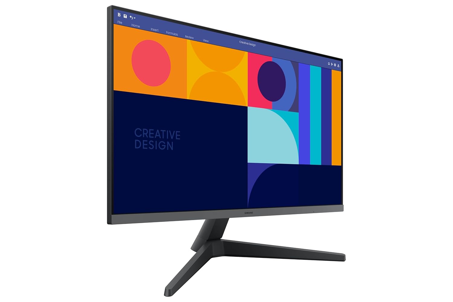 Samsung 27-inch (68.59cm) FHD, IPS, 100 Hz, 1920 x 1080 Flat Monitor, Bezel Less Design, AMD FreeSync, Flicker Free, HDMI, Display Port (LS27C330GAWXXL, Black)