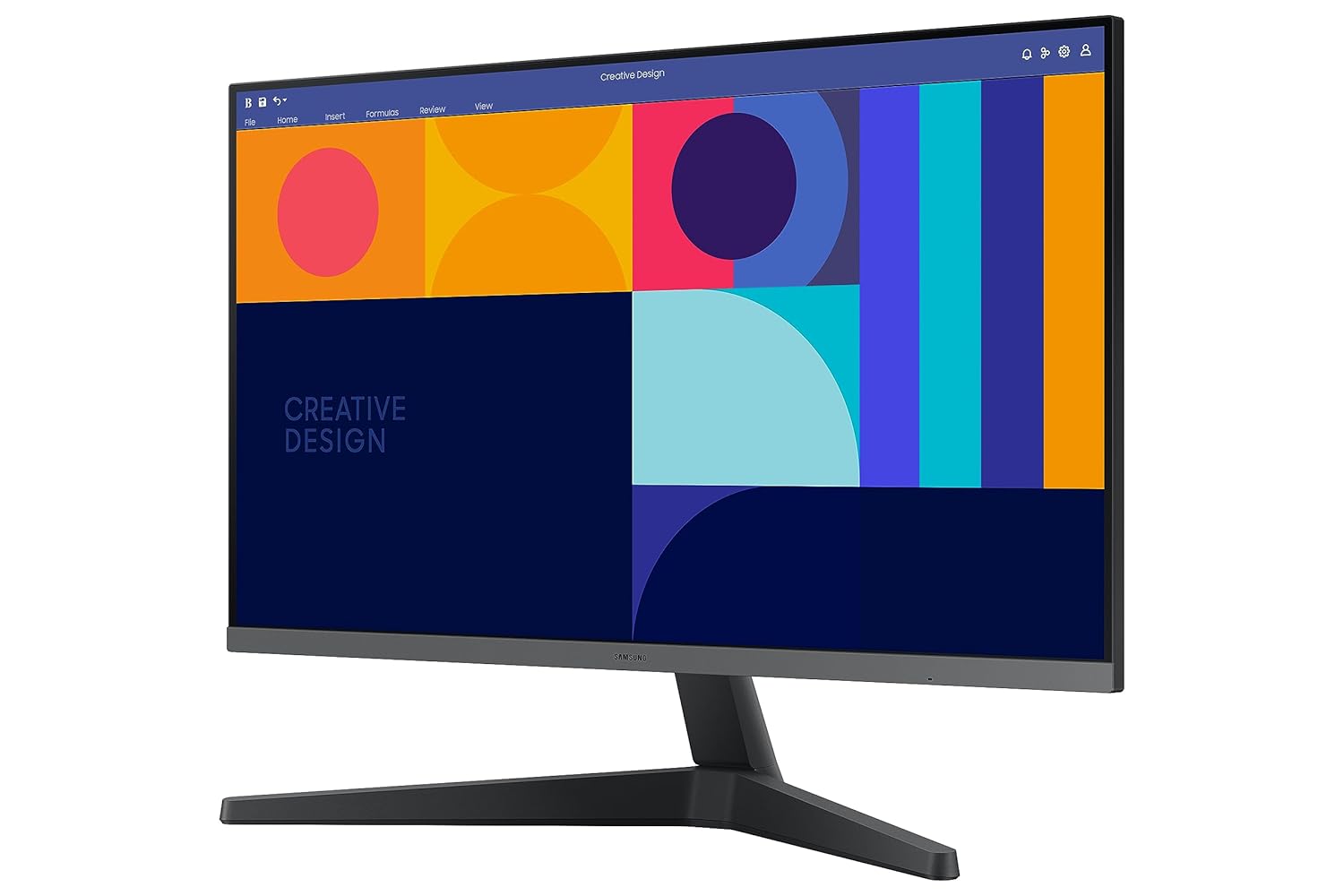 Samsung 27-inch (68.59cm) FHD, IPS, 100 Hz, 1920 x 1080 Flat Monitor, Bezel Less Design, AMD FreeSync, Flicker Free, HDMI, Display Port (LS27C330GAWXXL, Black)