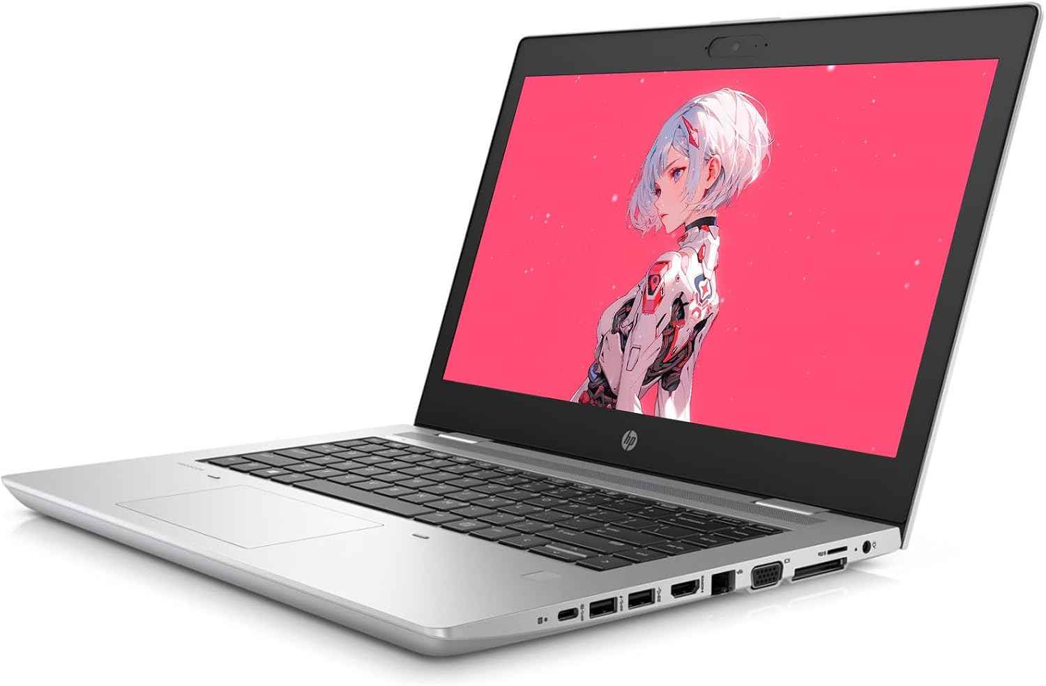 REFURBISHED HP ProBook 640 G5| Core i5 8th Gen |8GB RAM 256 GB SSD | WEBCAM | 14" DISPLAY|Silver | 2.3Kg | 3 year warranty | Win 10 pro | With EB BAG