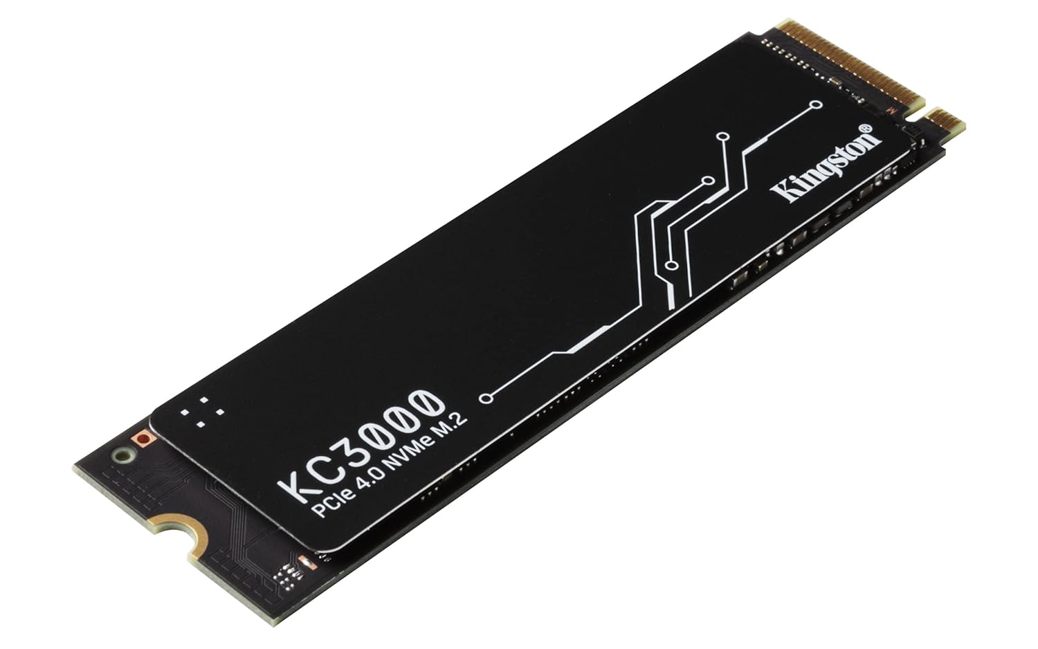 Kingston Kc3000 Pcie 4.0 Nvme M.2 Ssd - High-Performance Storage for Desktop and Laptop Pcs -Skc3000S/1024G, 7,000Mb/S Read, 6,000Mb/S Write, Black, USB