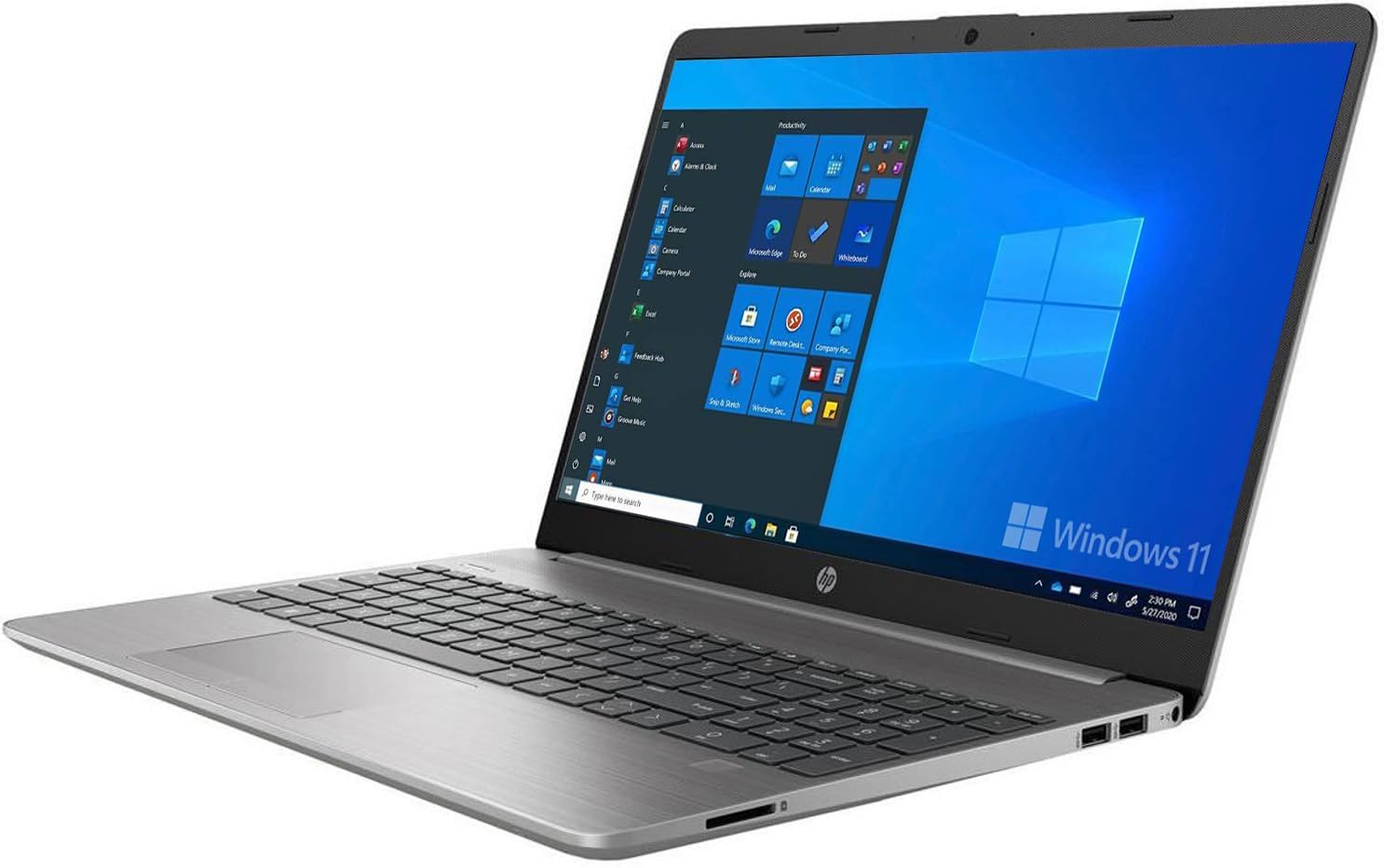 HP Laptop 250 G9 (2024), Intel Core i5 12th Gen 1235U - (16GB/512GB SSD/Intel Iris Xe Graphics/Windows 11) Thin and Light Business Laptop/15.6" (39.62cm) FHD/Silver/1.57 kg/MS Office 2021