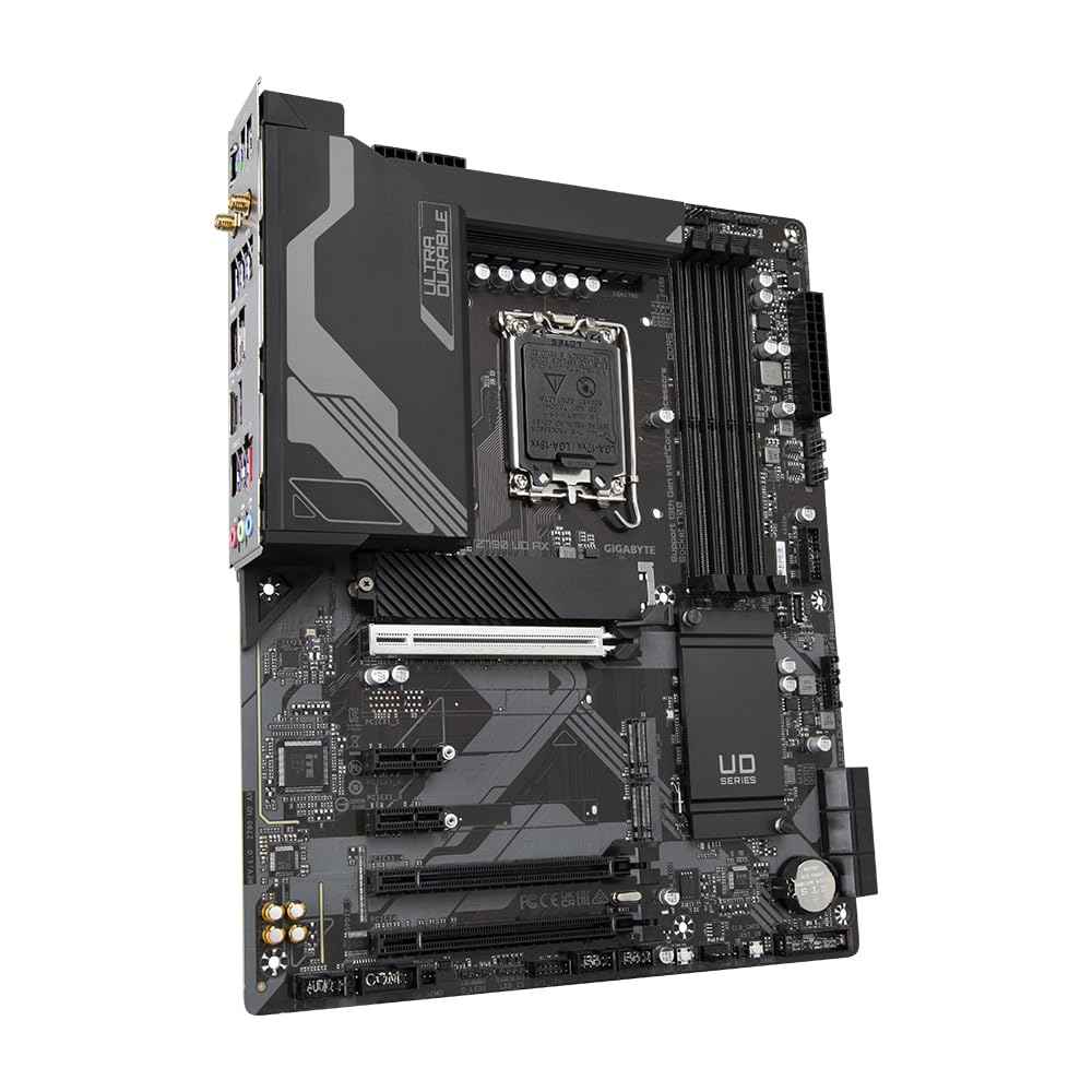 GIGABYTE Z790 Ud Ax Ddr5 ATX Motherboard for 13Th and 12Th Gen Series Processors -Lga1700 Socket