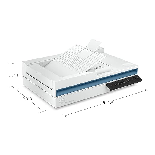 HP ScanJet Pro 2600 f1, Fast 2-Sided scanning and auto Document Feeder (20G05A) - Zapnet.in
