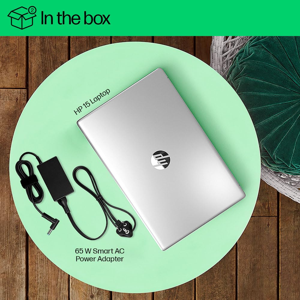 HP 15 Pavilion AMD Ryzen 5 7530U, 15.6-inch FHD, 8GB DDR4, 512GB SSD, AMD Radeon Graphics, 720p HD Camera, Backlit KB, Audio by B&O (Win 11 Home, MSO 2021, Silver, 1.75 kg), eh3036AU / EH2050AU