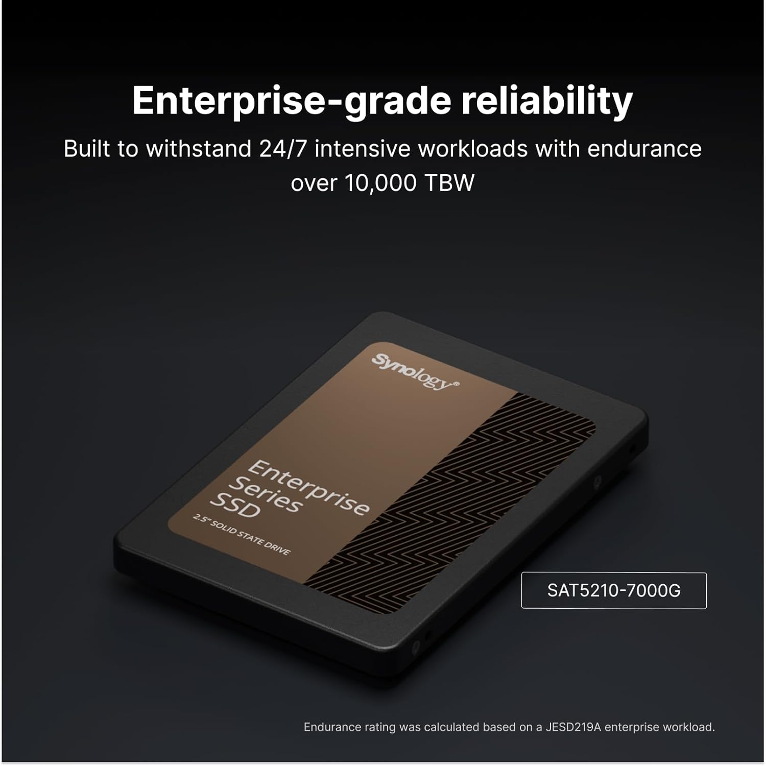 Synology 2.5" Enterprise SATA SSD SAT5210 7000GB (7TB)