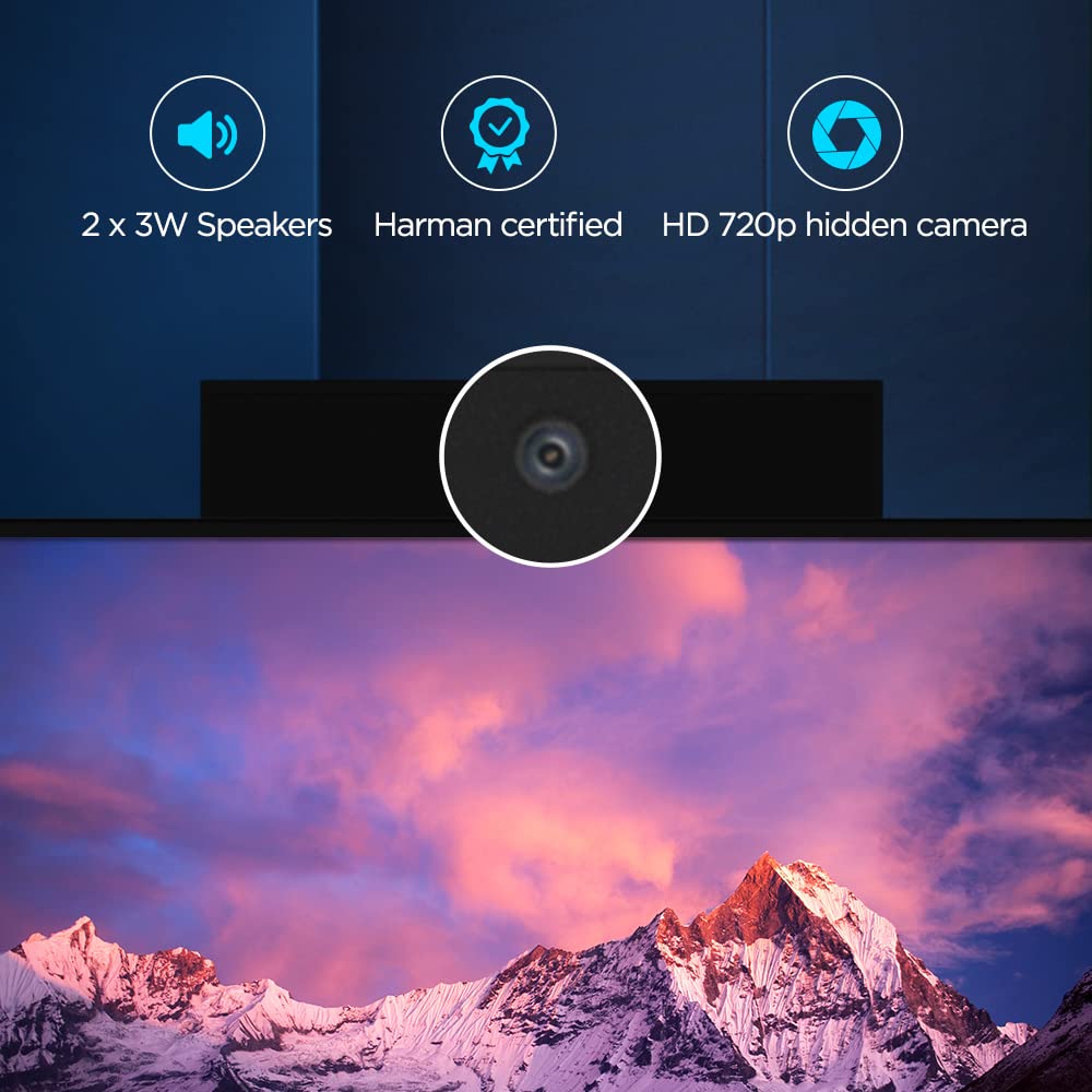 Lenovo IdeaCentre AIO 3 Ryzen 5 7430U 23.8" FHD IPS 3-Side Edgeless All-in-One Desktop with Alexa Built-in (8GB/512GB SSD/Win11/MSO 21/3Wx2 Speakers/HD Camera/USB Calliope Keyboard & Mouse) F0G1013EIN