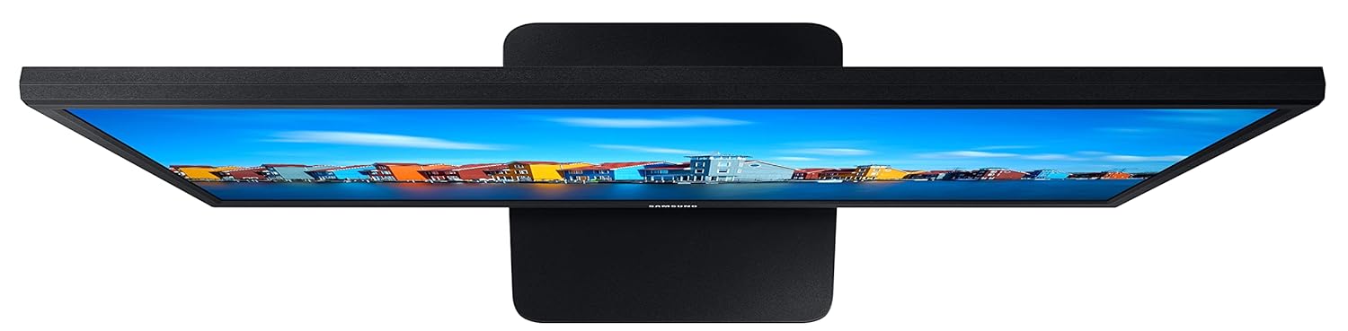 Samsung 22-inch(54.48cm) FHD Flat Monitor, VA, 60 Hz, Wide View Angle, HDMI, D-sub Ports, Flicker Free, (LS22A334NHWXXL, Black)