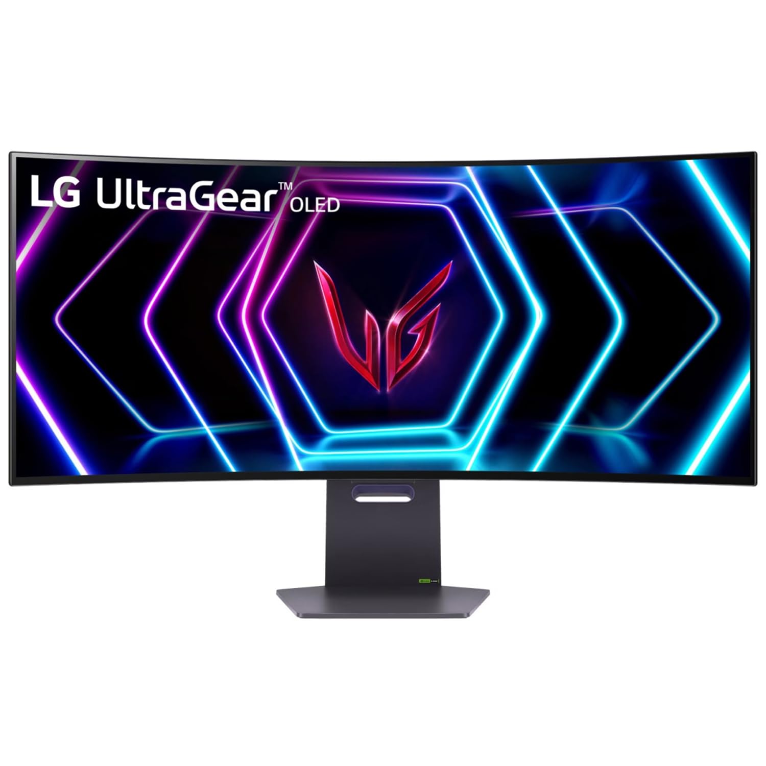 LG 39GS95QE (39-45 inches) Ultragear™ OLED WQHD 800R Curved Gaming Monitor (3440 x 1440) 240Hz, 0.03ms, G-Sync Compatible, AMD FreeSync™, HDR™ True Black400, 1.5M:1 Contrast Ratio, Tilt, Height, Swivel
