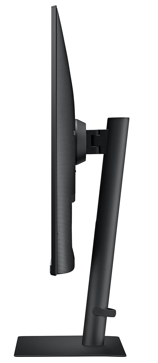 Samsung 32-Inch(81cm) UHD 4K High Resolution Monitor, HDR Support, 1 Billion Colors, Eye Care, AMD Freesync, Border-Less Design, Height Adjustable Stand, Energy Saving (LS32A800NWXXL, Black)