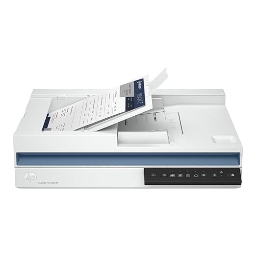 HP ScanJet Pro 2600 f1, Fast 2-Sided scanning and auto Document Feeder (20G05A) - Zapnet.in