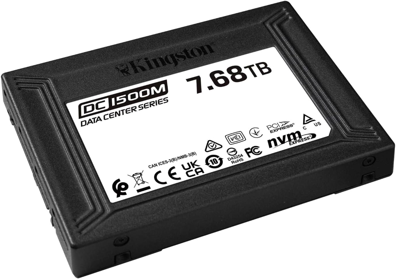 Kingston DC1500M U.2 PCIe NVMe SSD Enterprise Data Center - SEDC1500M/7680G