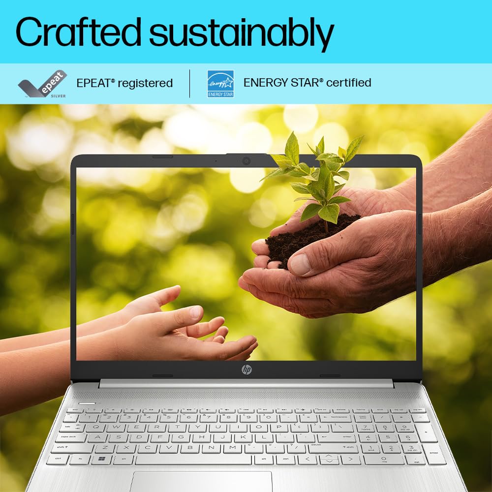 HP 15s 12th Gen Intel Core i3-1215U,15.6inch(39.6cm), FHD,Anti-Glare,8GB RAM,512GB SSD,Intel UHD Graphics,Dual Speakers(Win11,MSO2021,Silver,1.69Kg), 15s-FQ5185tu