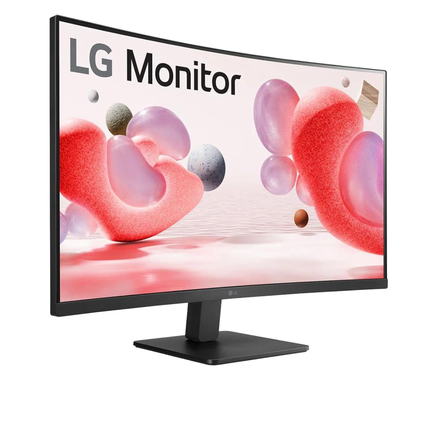 LG 32MR50C (32 Inch) Full HD Curved Monitor (1920 x 1080) with 100Hz, 5ms, VA Panel, AMD FreeSync™, HDMI X 2, VGA, Tilt, OnScreen Control, Reader Mode, Flicker Safe,3-Side Virtually Borderless - Zapnet.in