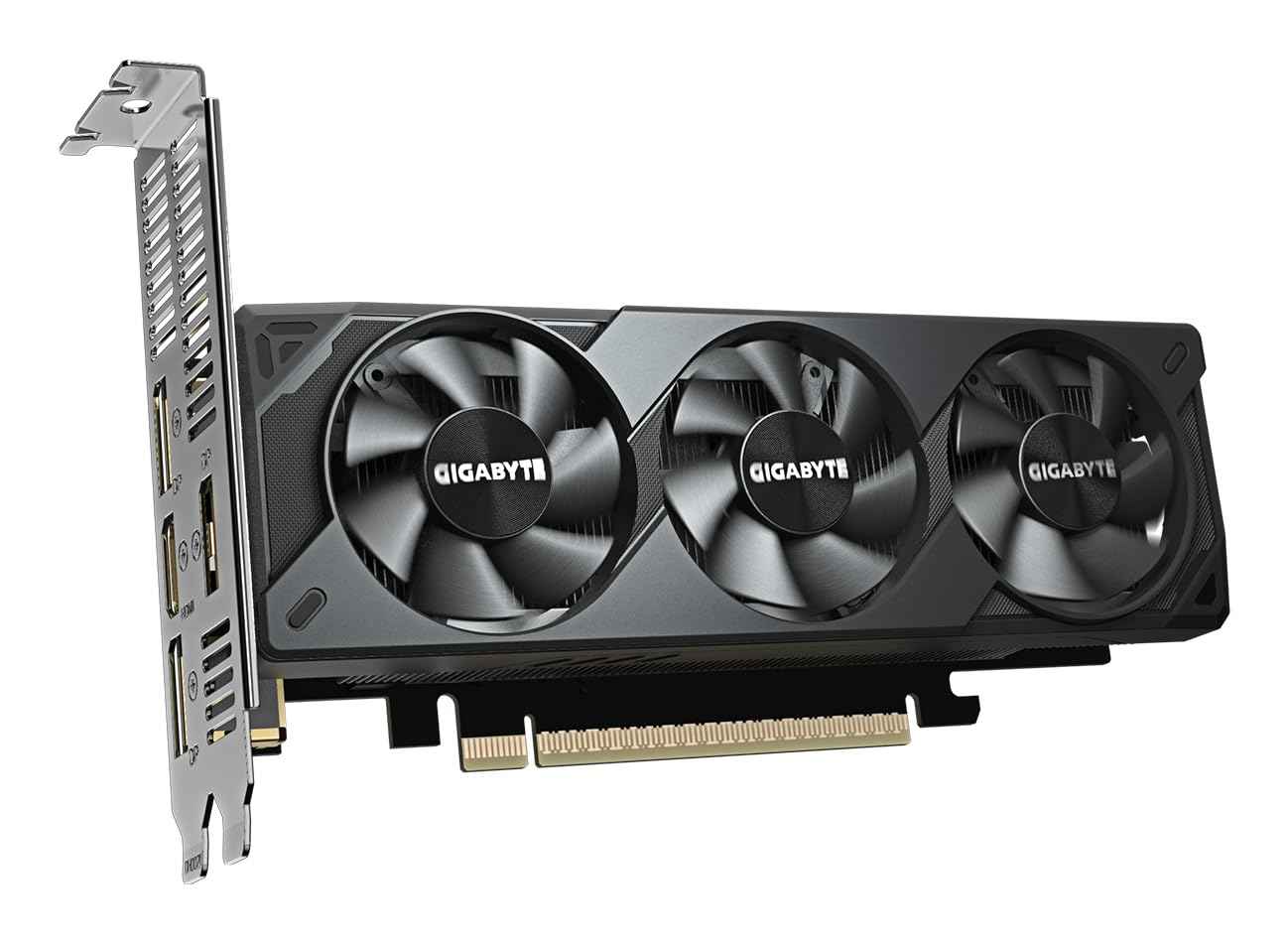 Gigabyte GeForce RTX 5060 OC Low Profile 8G Graphics Card - 8GB GDDR7, 128bit, PCI-E 5.0, 2512 MHz Core Clock, 3 x DisplayPort, 1 x HDMI, GV-N5060OC-8GL
