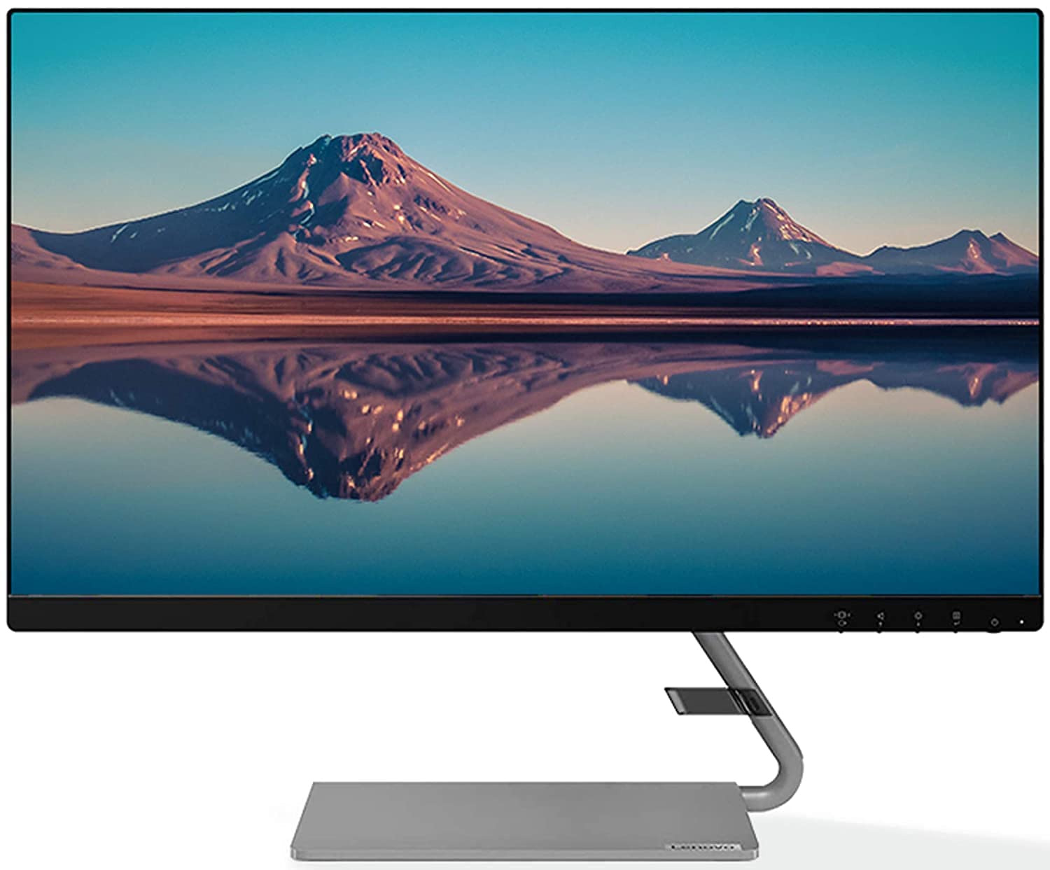Lenovo L-Series 68.58 cm (27 inch) FHD IPS Ultraslim Monitor |16.7 Mn Colors, 75Hz, 4ms, AMD FreeSync, HDMI, TUV Eye Comfort & Low Blue Light, Smart Display Customization Artery - L27e-30