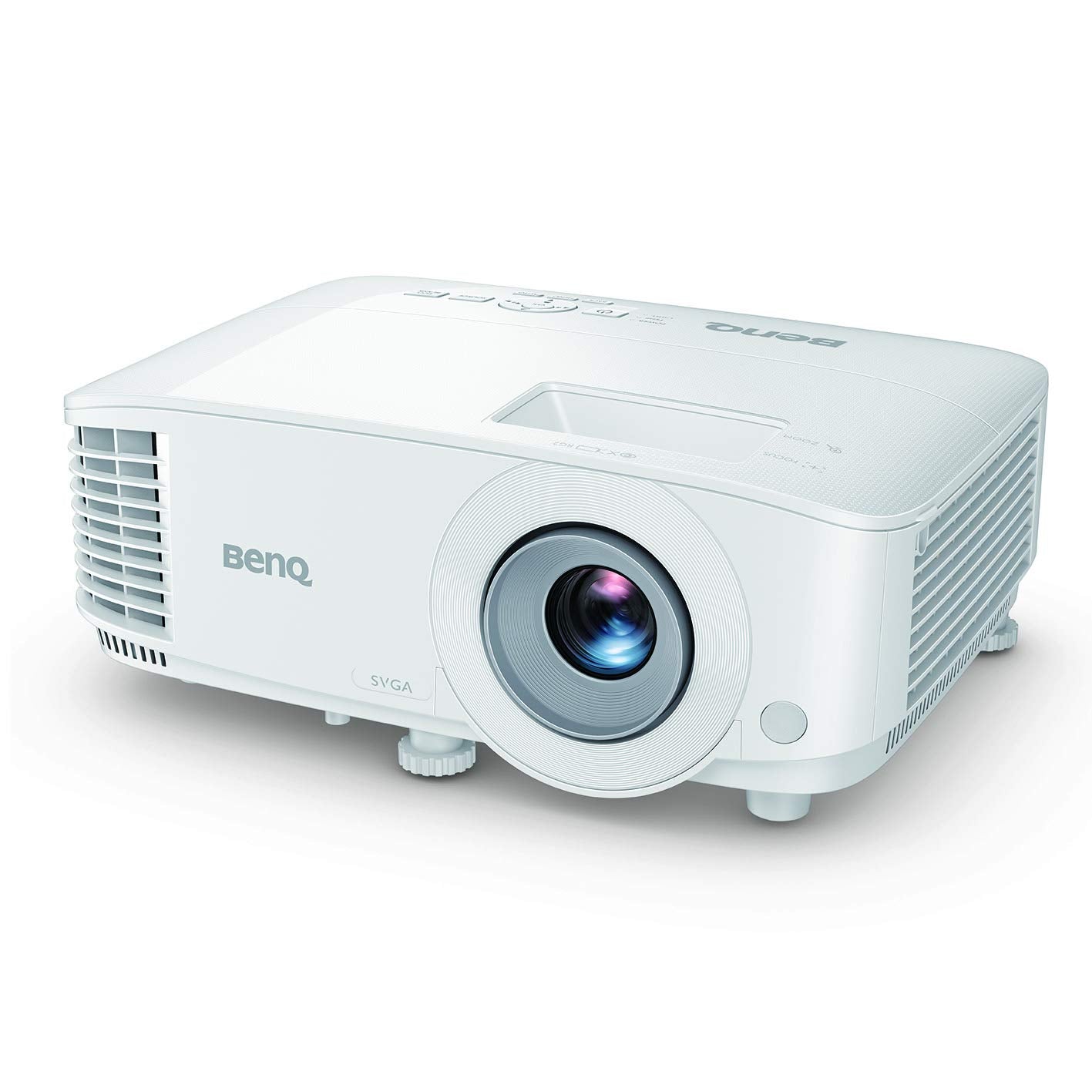 BenQ Ms560 Svga Projector,High Brightness 4000 Ansi Lumens Dlp,20000:1 High Contrast Ratio,Dual Hdmi,USB-A,Keystone Correction,Upto 15000 Hrs Lamp Life,Anti-Dust Sensor,3D Capable,10W Speaker,White