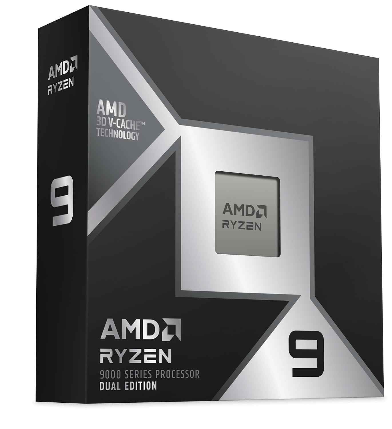 AMD Ryzen™ 9 9950X3D2 Dual Edition Desktop Processor with 3D V-Cache™ Technology, 16 cores and 32 Threads, Base Clock Upto Base Clock 4.7 GHz Up to 5.2 GHz AM5 Socket